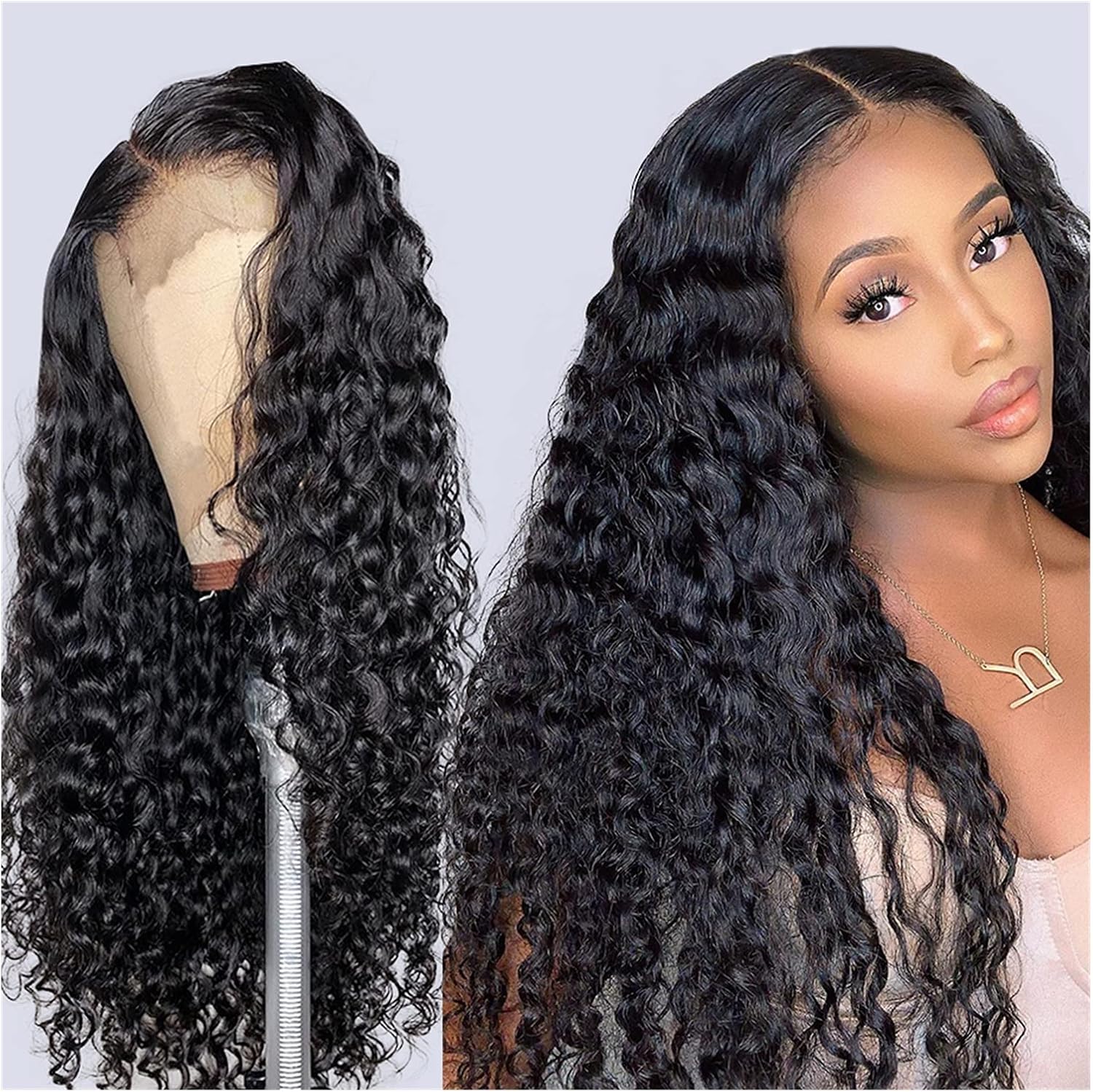 Brazilian Short Bob Deep Water Wave Wig