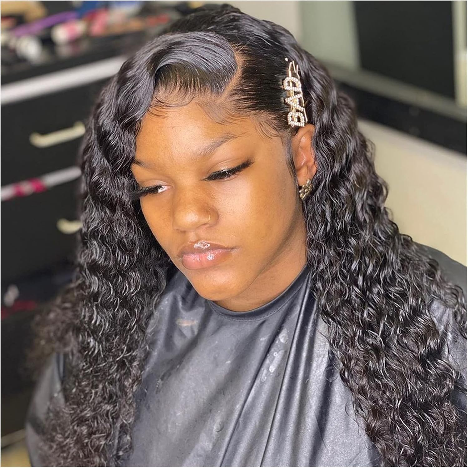 Brazilian Short Bob Deep Water Wave Wig