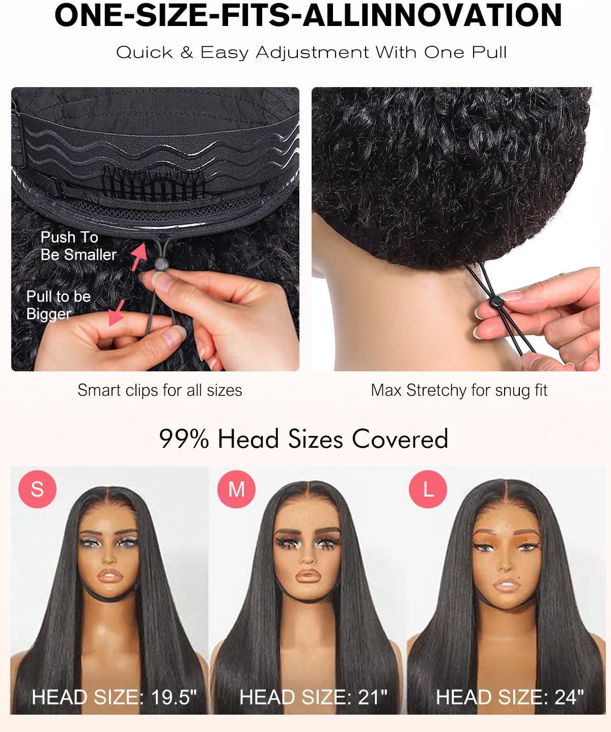 Burmese Curly 9x6 Glueless Human Hair Wig with Spiral Curls Ends,220 Density Drawstring Pre Plucked Pre Cut Wear and Go HD Lace Closure Wig Effortless Style Breathable for Black Women 16 Inch